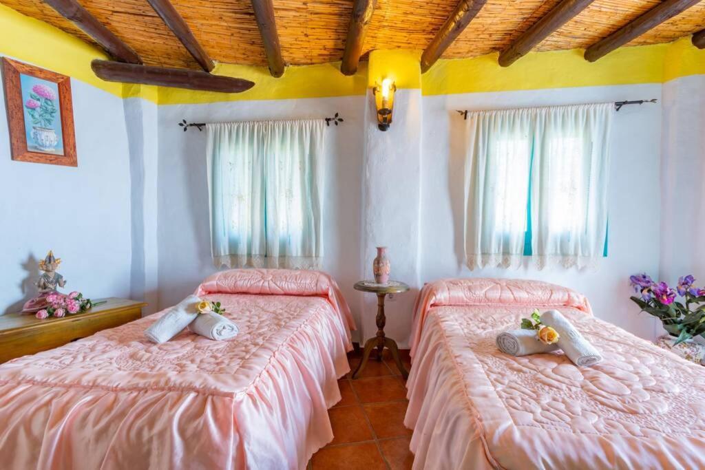 Casa Rosa, Con Encanto Y Piscina Climatizada Frigiliana Exteriér fotografie